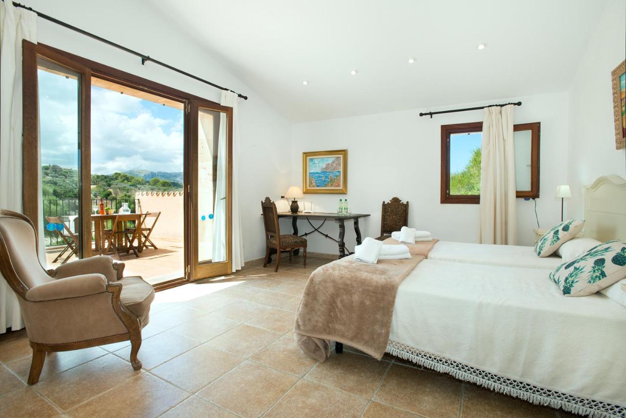 Owl Booking Villa Siquier - Luxury Retreat With Mountain Views ポレンサ エクステリア 写真