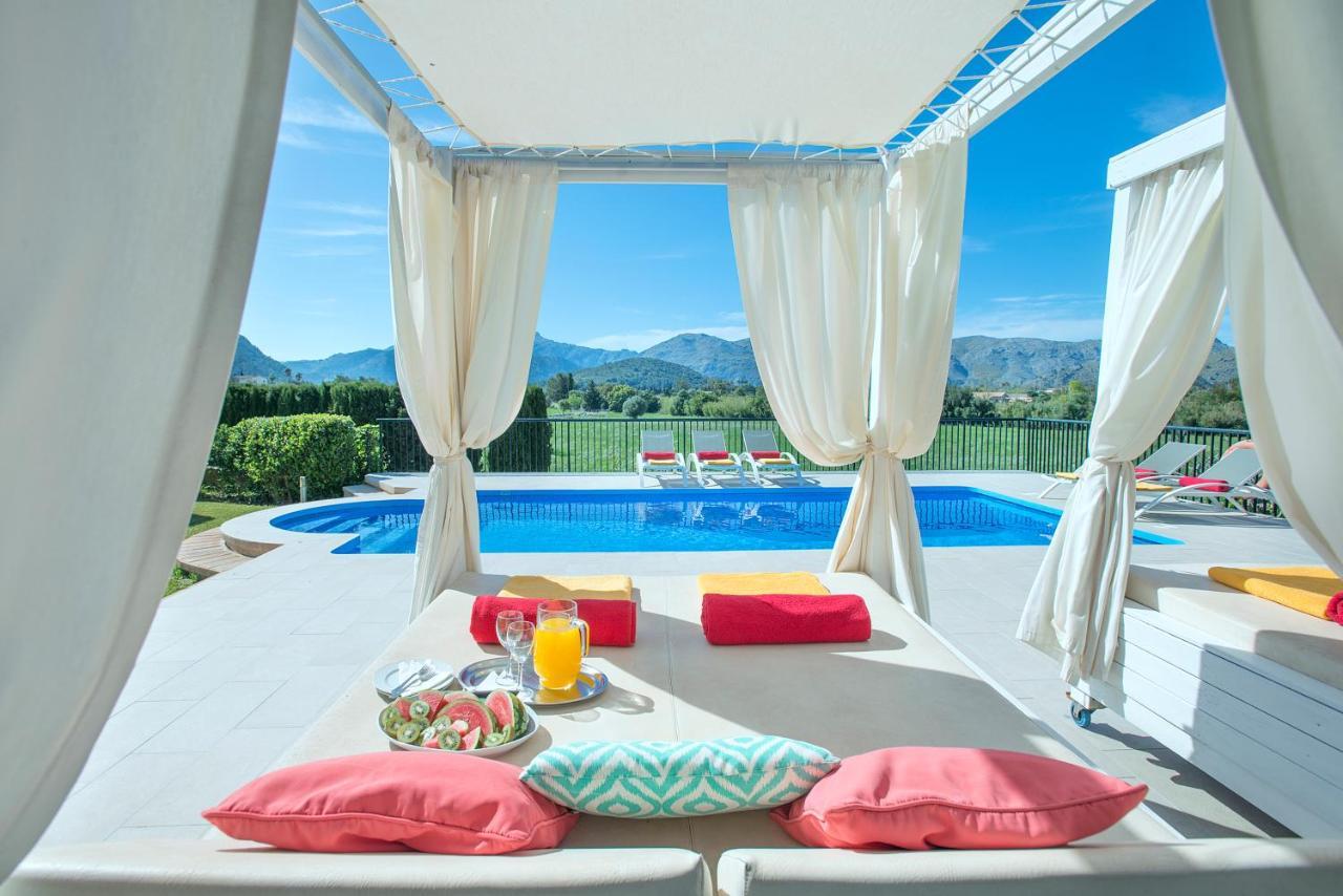 Owl Booking Villa Siquier - Luxury Retreat With Mountain Views ポレンサ エクステリア 写真