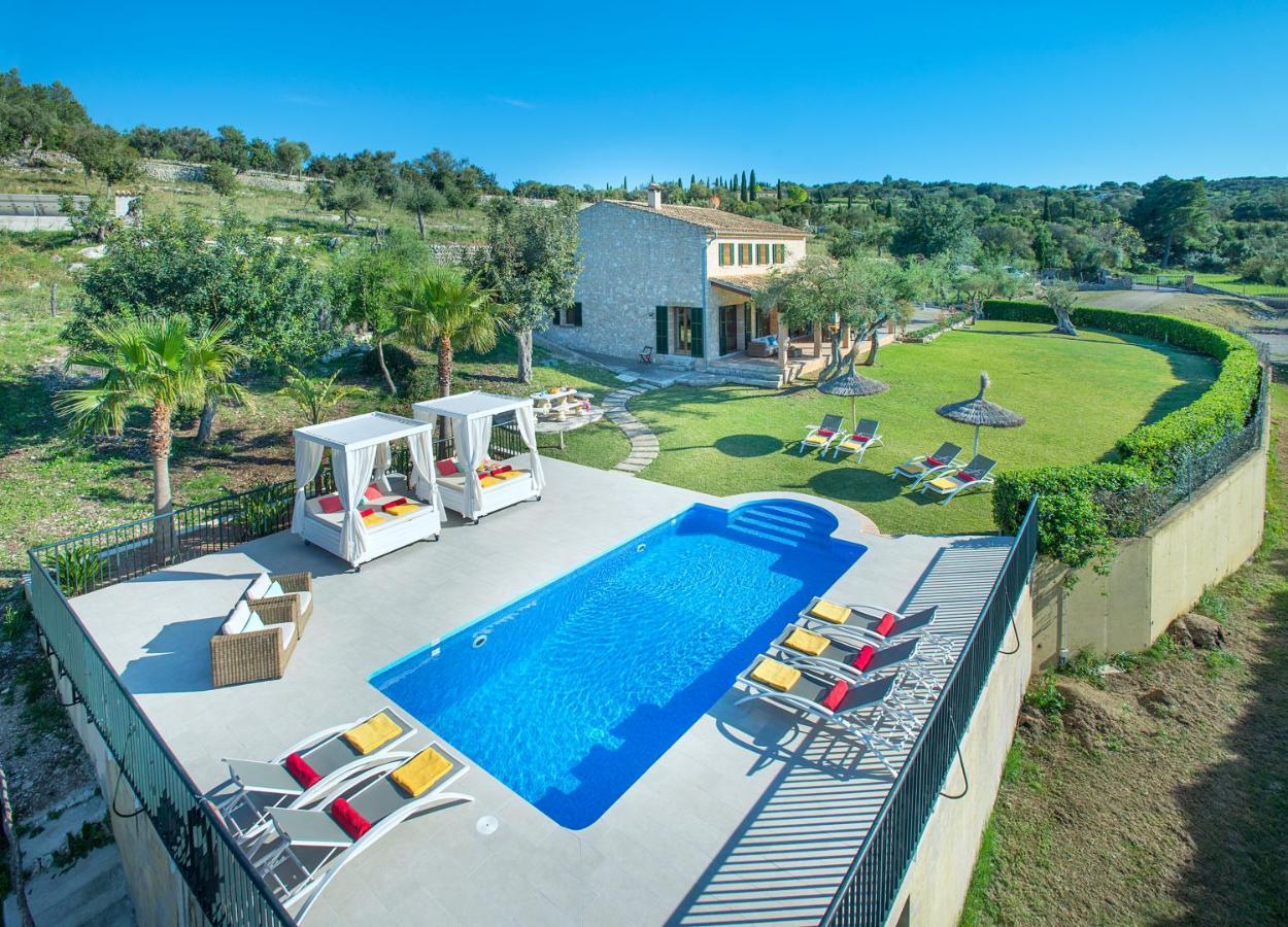 Owl Booking Villa Siquier - Luxury Retreat With Mountain Views ポレンサ エクステリア 写真
