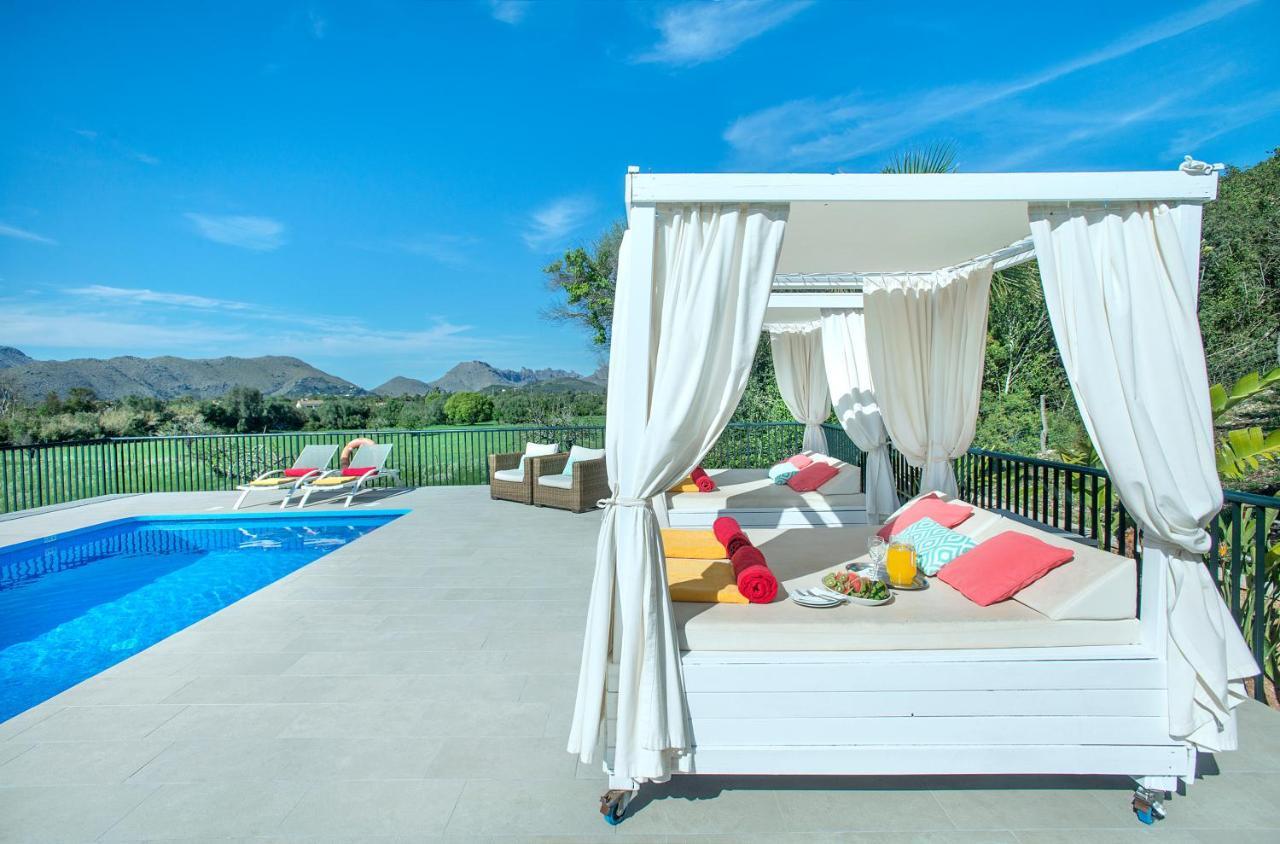 Owl Booking Villa Siquier - Luxury Retreat With Mountain Views ポレンサ エクステリア 写真