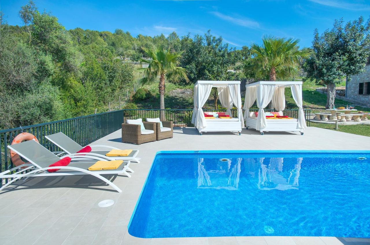Owl Booking Villa Siquier - Luxury Retreat With Mountain Views ポレンサ エクステリア 写真